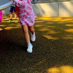 Toddler VANS UV Glitter Slip On Classic Sneakers